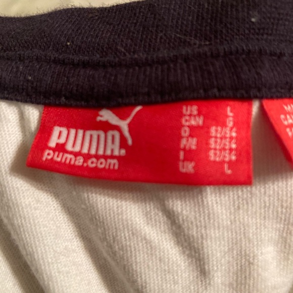 Mens Puma sleeveless shirt size L - Picture 2 of 3